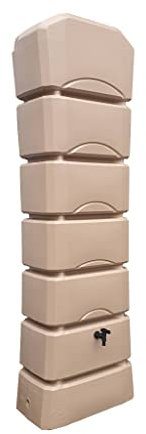 Alice's Garden - Wand-Regentonne Monteynard 300L inkl. Rinnenanschluss-Set