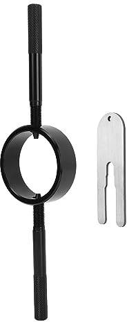 Luocute Outil de Compression de Ressort Hélicoïdal Kit D'outils de Compresseur de Ressort de Fourche de Moto pour Fourches de Vélo de Rue à l'envers, Haute Précision et stabilité,