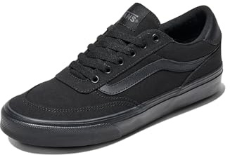 Vans Hombre Brooklyn LS Zapatilla Black and Black 38.5 EU