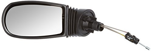 Equal Quality Specchio Retrovisore Esterno Sinistro Meccanico Convesso Montaggio su porta Nero 30 cm x 35.5 cm x 23 cm