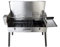 SunshineBBQs Portable Stainless Steel Charcoal BBQ with Rotisserie Spit