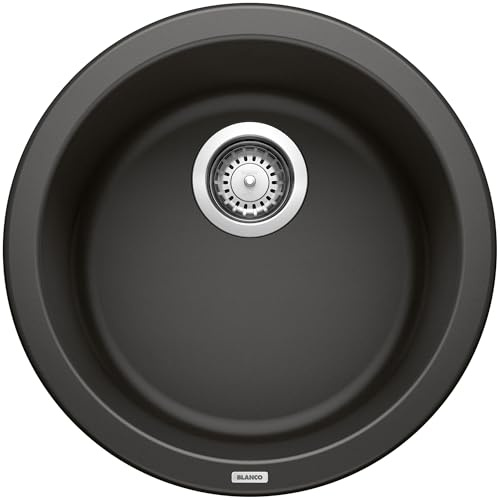 BLANCO Rondo Bar SInk, Coal Black 18 Inch