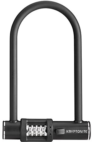 Kryptonite Combo Bike Bügelschloss Standard 12 mm Kombination Anti-Diebstahl Fahrrad Bügelschloss für Fahrräder Roller