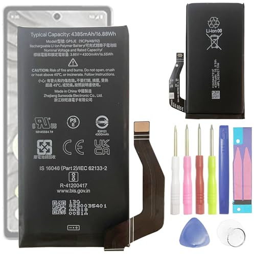 Aousavo GP5JE ersatz akku Kompatibel mit HTC Google Pixel 7a mit Free Toolkit