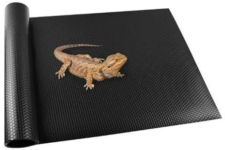 Reptilienteppich, Reptilien-Terrarium-Auskleidung – rutschfester Reptilien-Terrarium-Teppich Substrat für Leoparden, Gecko, Eidechse, nicht klebend, Reptilien-Lebensraum