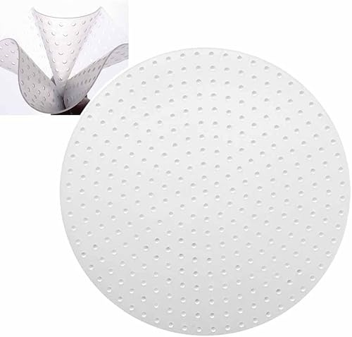 Multipurpose Silicone Liner For Steamer/Air Fryer/Pressure Cooker, Burnt Prevention Rice Cooker Liner, Reusable Steam Control Mat, Anti Scorch Non Stick Cooking Insert Pad (20CM/8'')
