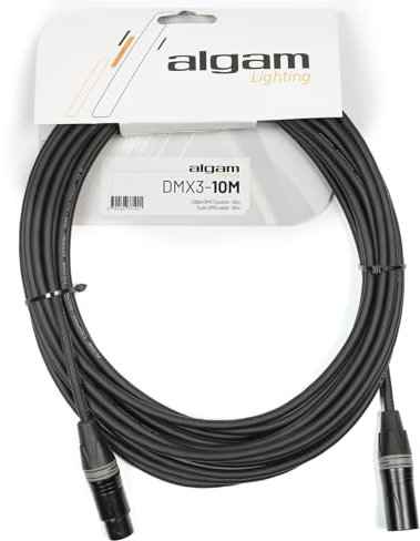ALGAM LIGHTING 3 Pin DMX Cable 10m