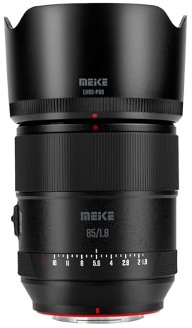 Meike 85mm F1.8 Pro Auto Focus Medium Telephoto STM Stepping Motor Full Frame High Resolution 8K Portrait Lens Compatible with Fujifilm X Mount Camera X-T1 X-T2 X-T3 X-T4 X-T5 X-T10 X-T20 X-T30 X-T100