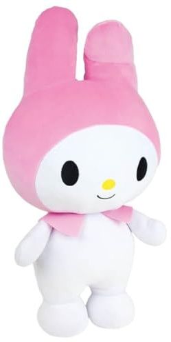 Jemini | Peluche My Melody 40 cm | Cojín Suave Rosa | Doudou bebé Lavable | Licencia Oficial Sanrio | Juguete de Despertar Desde el Nacimiento | Idea de Regalo para niños, cumpleaños, Navidad, 024568
