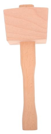 Gatuida Robuster Holzhammer Holzklüpfel Aus Buchenholz Für Schreiner Holzschnitzerei Handwerk Vielseitiges Strapazierfähiges Klopfwerkzeug Für Möbelbau Heimwerker Holzarbeiten