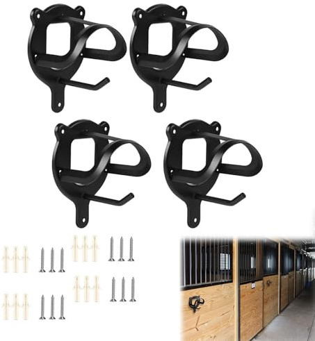 Bridle Bracket,Horse Bridle Rack,Adjustable Horse Bridle Bridle Riding Rein,Dumbbell Hanger Bridle Holder,Horse Tack Storage Organizer Dumbbell Hanger,Horse Bridle Hooks