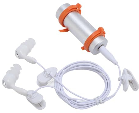 Bewinner Vattentät MP3 -spelare, Hörlurar med Lång Sladd, Hifi -förlustfritt Ljud och 8 GB -minne, 250mAh Laddningsbara, IPX8 MP3 -musikspelare med Hörlurar för Simning Av Dyksporter (SILVER)