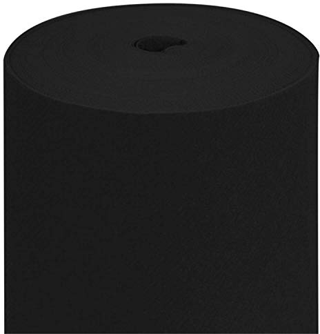 García de Pou 102.58 Mantel en Rollo 55 G/M2, 1.20 x 50 m, Negro