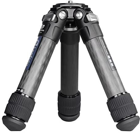 Leofoto - Ranger - Treppiede in carbonio - Altezza massima: 35 cm - Altezza min.6,5 cm - Gambe regolabili in 3 angoli - Ideale per fotografia macro - LS-362C