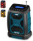 UEME 5W Rugged DAB/DAB+ FM Radio with Bluetooth and 6000mAh built in rechargeable battery. (Blue/Black)