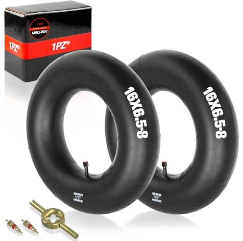 1PZ FR9-WL5 2 Schlauch mit geraden Ventilschäften 16 x 6.50-8 16x650-8 16x7.50-8 16x750-8 Ersatz für MTB Quad Vierrad Golfwagen Traktor