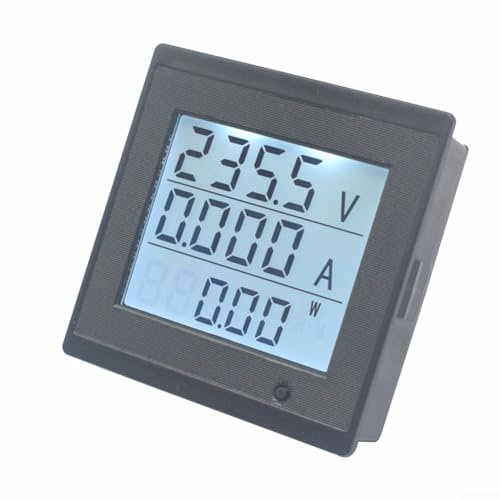 Feegow Power Usage Monitor,Power Meter Energy Monitor,Digital Energy Meter, AC Electric Parameter Measurement, 220V 20A, Meter Display