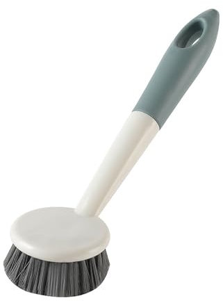 Spülbürste,Küchenbürste,Spülbürsten,Kabwaschbürste,Geschirrbürste,Bürste Küche,Spühlbürste,mit robusten Borsten,für Reinigen von Geschirr,Töpfen,Spülbecken,1 Stück (Grün)