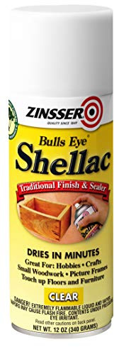Bulls Eye Clear Shellac, 12 Ounce Spray