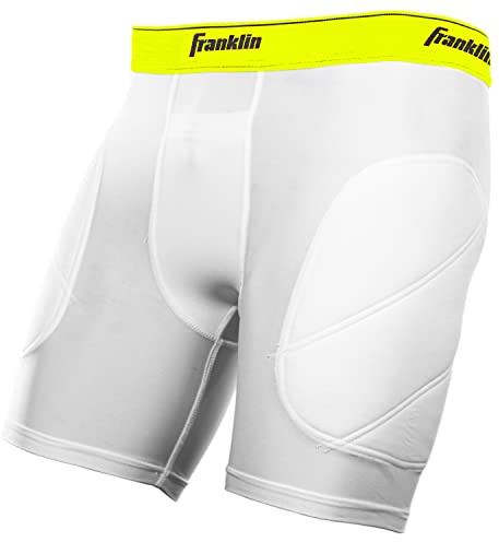 Franklin Sports Baseball-Shorts für Jugendliche – Baseball + gepolsterte Softball-Shorts mit Cup-Tasche