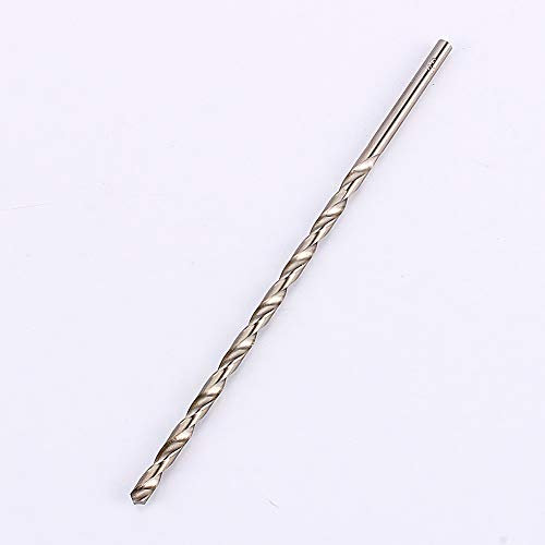 Samfox 200mm / 8 '' Extra lange Bohrer Set HSS Spiralbohrer 6mm Zylinderschaft Bohrer Holzbearbeitungswerkzeug