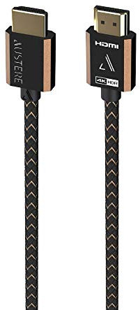 AUSTERE III Series 4K HDMI Cable 1.5m Premium Certified HDMI, 4K HDR, 18Gbps for 4K60, High Fidelity ARC, Gold Contacts & High Flex Cable