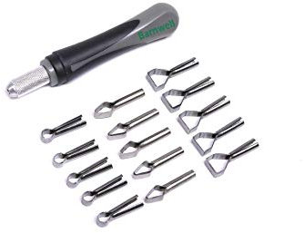 Barnwell X-Acto Router Handle with 15 Spare Bits Set Kit Vinyl Welding Flooring Carpet