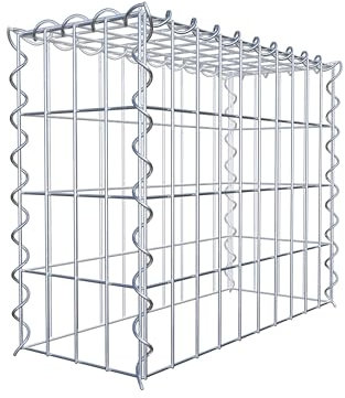 Gabiona - Gabione 50 x 40 x 20 cm - Anbau-Korb Typ 3 (ohne Bodengitter) - Gabionenkorb mit Maschenweite 5 x 10 cm