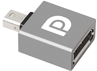 SHANFEILU Mini Displayport a Displayport adattatore convertitore 8K @ 60Hz Mini DP maschio a DP 1.4 femmina adattatore DP a Mini DP Extender per computer portatile PC TV Monitor