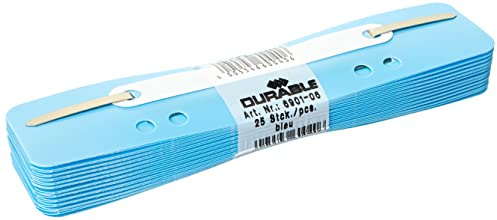 Durable 690106 Bandes agrafeuses Flexi, 1 paquet de 250, bleu