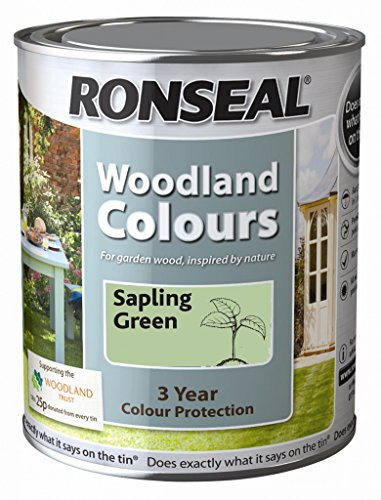Ronseal WTSP25L Woodland Colours Sapling Green 2.5 Litre