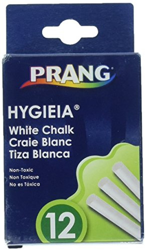 Dixon Ticonderoga Juego de 6 tizas de pizarra sin polvo de Company Prang Hygieia