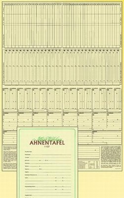 RNK-Verlag Reimer Nachf. Kuhn Premium Ahnentafel RNK 2801 A2 1-127 7generationen Tabelle