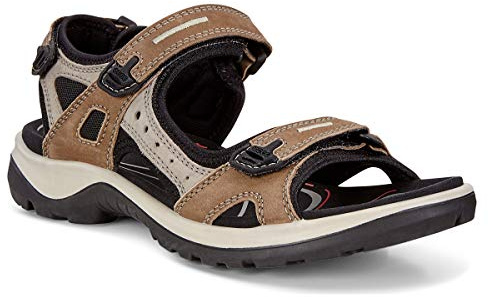 ECCO Women's Yucatan outdoor offroad hiking sandal, birch, 37 M EU/6-6.5 M US