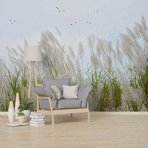 ZZXIAO Papel tapiz fotográfico Dormitorio Caña oscilante Papel tapiz fotográfico 3D Mural Papel tapiz con motivo para cocina Decoración Fotomural sala Pared Pintado Papel tapiz no tejido-250cm×170cm