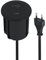 Electraline 62568 Tischplatte Grommet Einbausteckdose/Tischsteckdosenleiste/Tischsteckdose Power Delivery zum Laden von Computern + 1 typ A 3.0A Q.C. 3M Kabel, D54-60mm, Schwartz, 2 USB (A+C) PD 45W