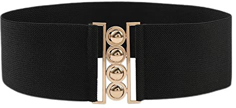 AIWITHPM Taillengürtel Breit Stretchgürtel Damen Elastisch Gürtel für Kleid Kleider Abendkleid Overall