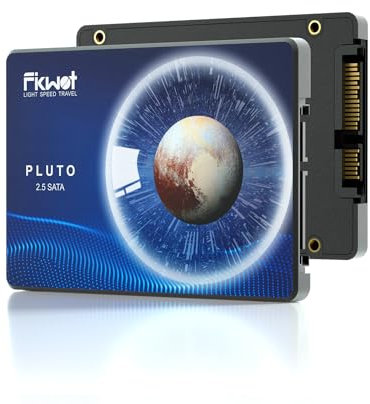 Fikwot FX815 SSD 512GB, 2.5 SSD SATA, SSD Interno, 3D NAND, Fino a 560 MB/s, Adatta per Laptop e Computer Desktop