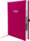 2025 Buchkalender Chefplaner A5 1 Tag 1 Seite auch sonntags pink
