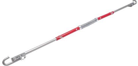 Beaudreaul Abschleppstange 3T Auto Abschleppstangen Schlepplänge 1.85m Abschleppmast Pannenhilfe mit Federdämpfung Abschleppseil mit Tragetasche, für Werkstätten, Haushalte, Fabriken