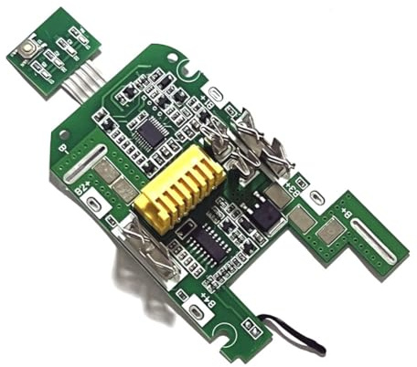 Agwuoetr for 18V BL1850B/BL1840B Lithium Battery Charging Protection Board Circuit Board Battery Indicator for Angle Grinder,
