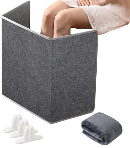Dopsyesn Calentador Espacial Plegable - Calefactor Radiante | Calentador Eléctrico de Pies con Apagado Automático y Temperatura Regulable para Hogar Dormitorio Sala Garaje