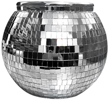 Dcaknri Discoteche Secchiello per Ghiaccio a Specchio Secchiello per Champagne Raffreddatori per Bevande Vaschetta per Bevande Vino Decorazioni per Feste Secchiello per Champagne Raffreddatori