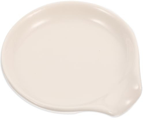 Veemoon Soporte para Cucharas de Cerámica Resistente al Desgaste, Estante para Cucharas de Uso Doméstico, Diseño Sencillo, Apto para Cocina y Comedor, Portacucharas Práctico