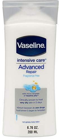 Vaseline Repair Lotion 200 ml avanzata - Confezione da 3