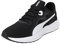 PUMA Unisex Twitch Runner Fresh Straßen-Laufschuh, Schwarz Schwarz Weiß, 45 EU