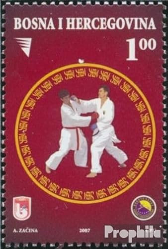 Prophila Collection Bosnien-Herzegowina 494 (kompl.Ausg.) postfrisch ** MNH 2007 Karate (Briefmarken für Sammler) Kampfsport (Boxen/Fechten/Ringen/Karate …)
