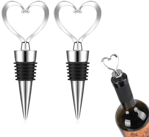 GXGM Tappo di Bottiglia, Vino Tappo Per Champagne, Tappo Per Vino Bottiglia Per Bottiglie Di Vino Aperto, Tappo da Vino Tappi Sottovuoto Conservatore Di Conservazione Del Vino, 2 pezzo