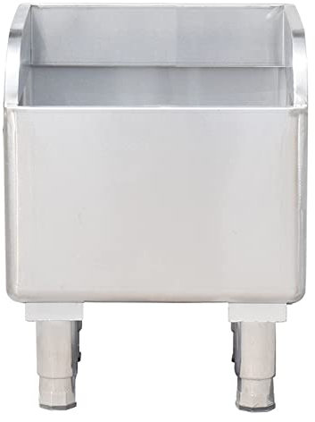 Évier De Service En Acier Inoxydable Pour Serpillière, Évier De Service Pour Serpillière À Montage Au Sol, Évier D'Atelier Robuste Avec Pieds Métalliques Réglables, Évier Utilitaire Pour Balcon Domes