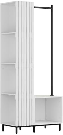 ViccoGarderobZinto,Vit,80x187 cm med 5 förvaringsfack